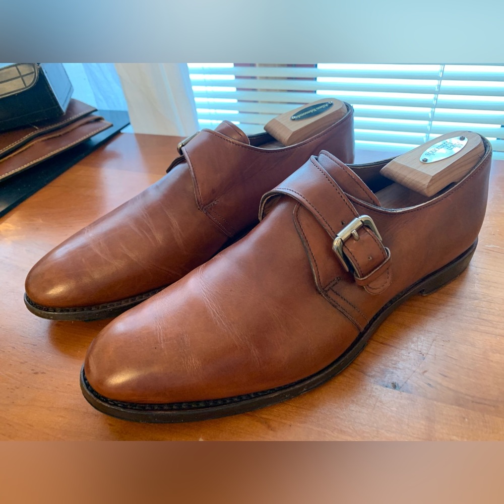 Brooks Brothers(made by Allen Edmonds) Single Monk Strap 10.5 D